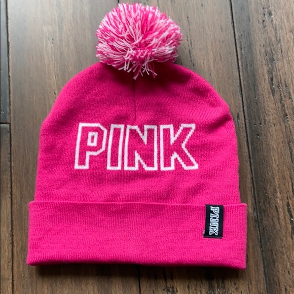 PINK Victoria's Secret Accessories - PINK Victoria’s Secret Beanie